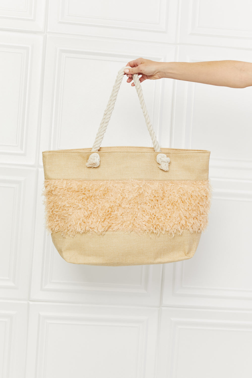 Justin Taylor Road Trip Fur Tote Bag