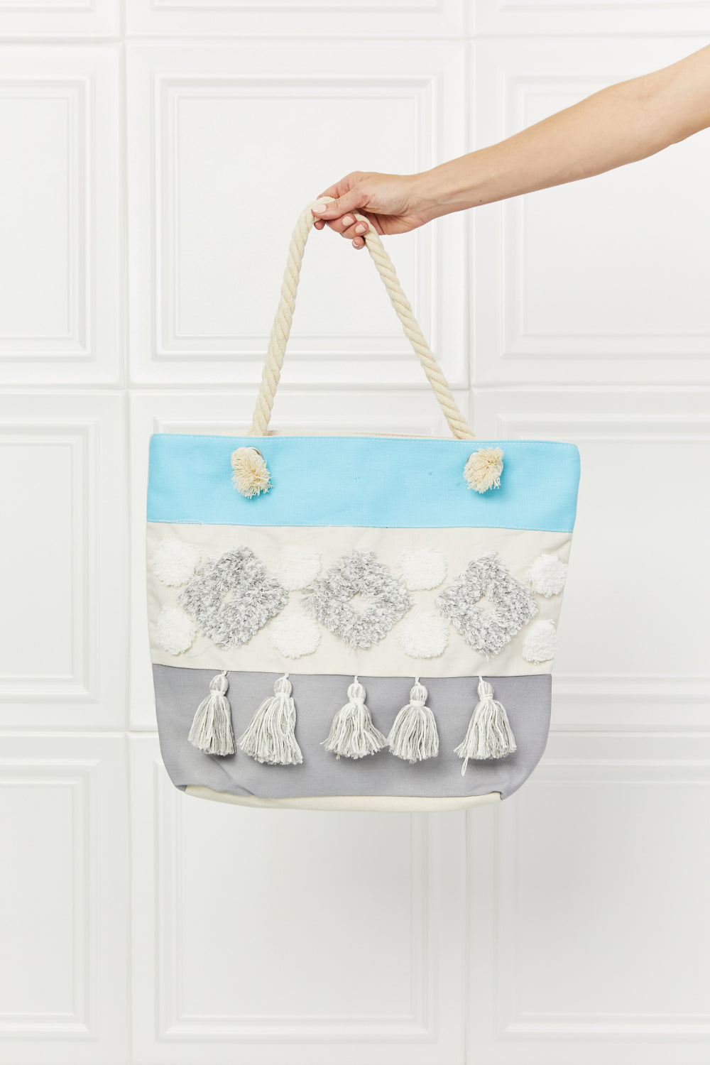 Justin Taylor In The Sand Tassel Tote Bag